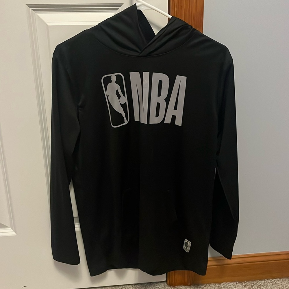 Black NBA hooded shirt